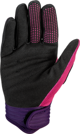 Fly Racing F 16 Gloves Pink/Mauve Medium | All-Around Motorcycle Riding Gloves for Street and Off-Road Vehicles