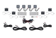 Diode Dynamics Stage Series SXS Rock Light Installer Kit RGBW M8 (4-pack)