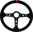 DragonFire Racing Iron Series Shallow Steering Wheel – 6-Bolt Aluminum Race-Inspired Design