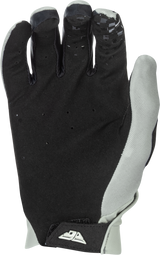 Fly Racing Pro Lite Gloves Grey/Black Large – Lightweight Race Gloves with Touch Screen Compatibility for Motorcycles and ATVs