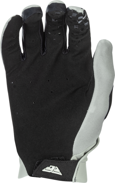 Fly Racing Pro Lite Gloves Grey/Black - Lightweight Race Gloves for Motorcycle and ATV