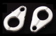 MODQUAD BLC-3 Brake Line Clamp for 1-inch Arm and 5/16-inch Line - Silver