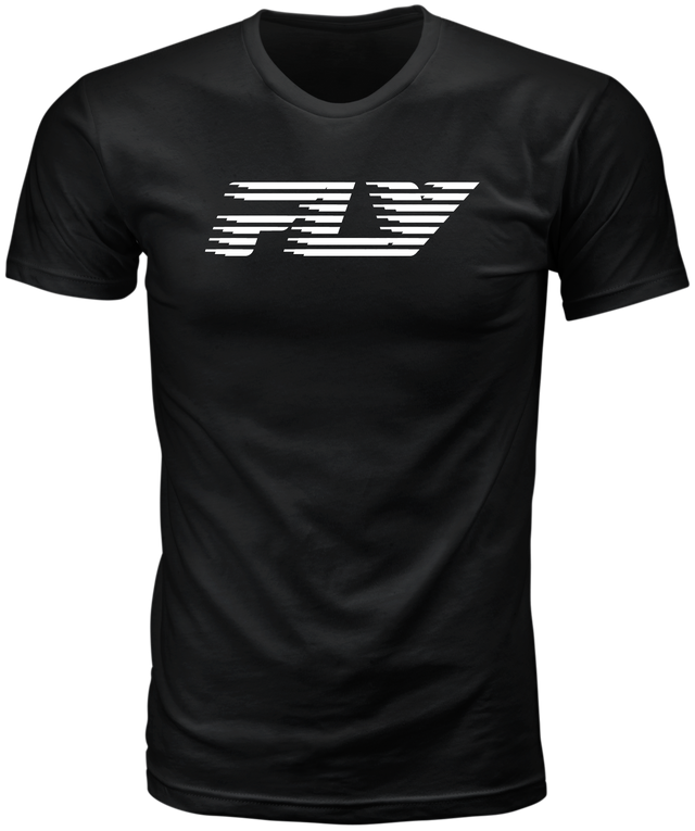 Fly Racing 354-0400S Fly Fast Tee Black for Off-Road and Motocross Vehicles
