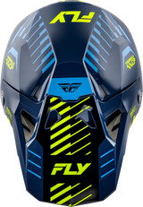 Fly Racing Formula Cp Slice Helmet Navy/Hi Vis/White for ATV, Motorcycle, and Off-Road Vehicles – Part 73-00502X