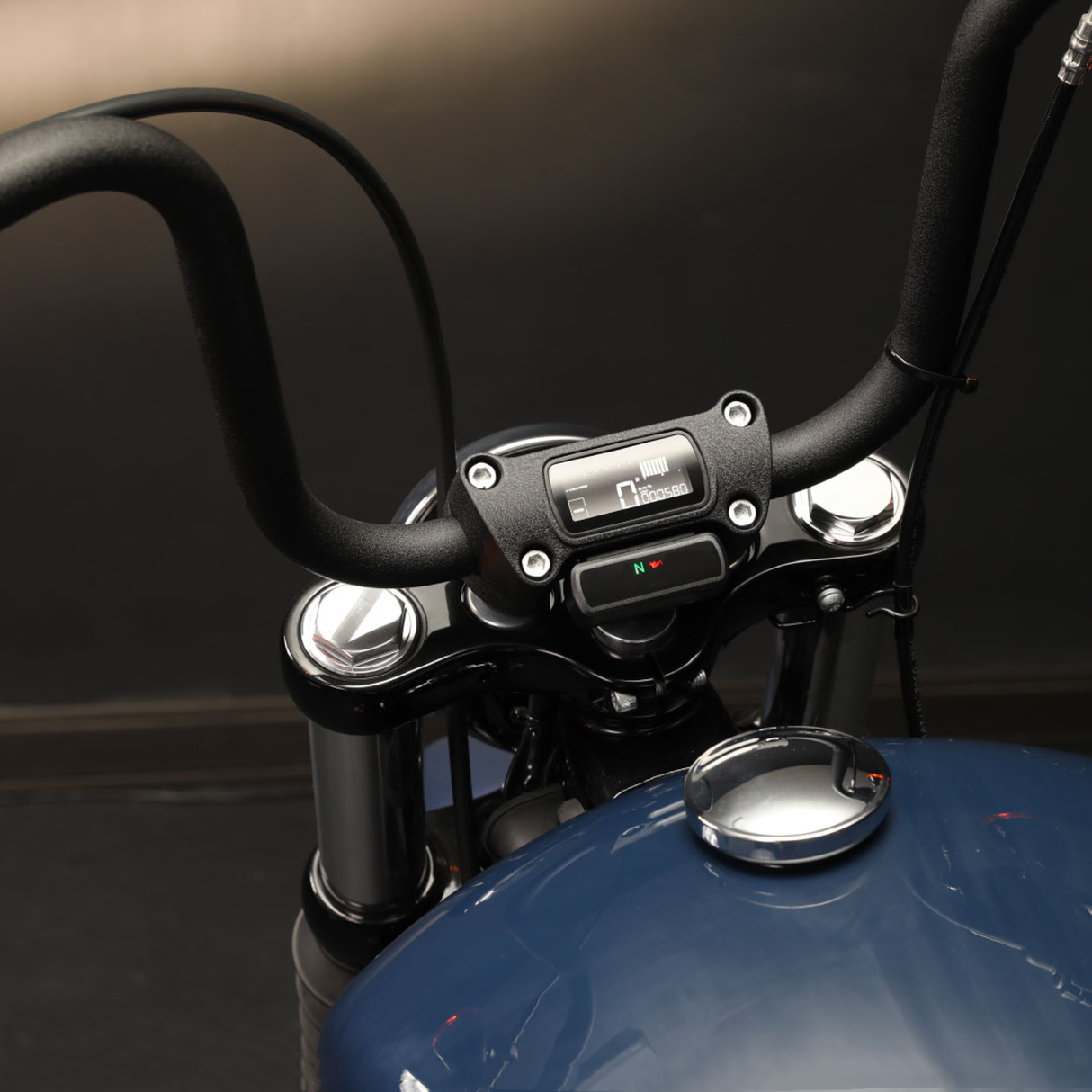KOSO BA080000 LCD HUD Gauge for Harley Davidson FXBB Softail Street Bob (2018-2022)