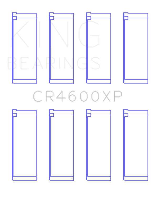 King 02-08 Mini Cooper S (R50,R53,R52) XP Series Performance Rod Bearing Set - Standard Size