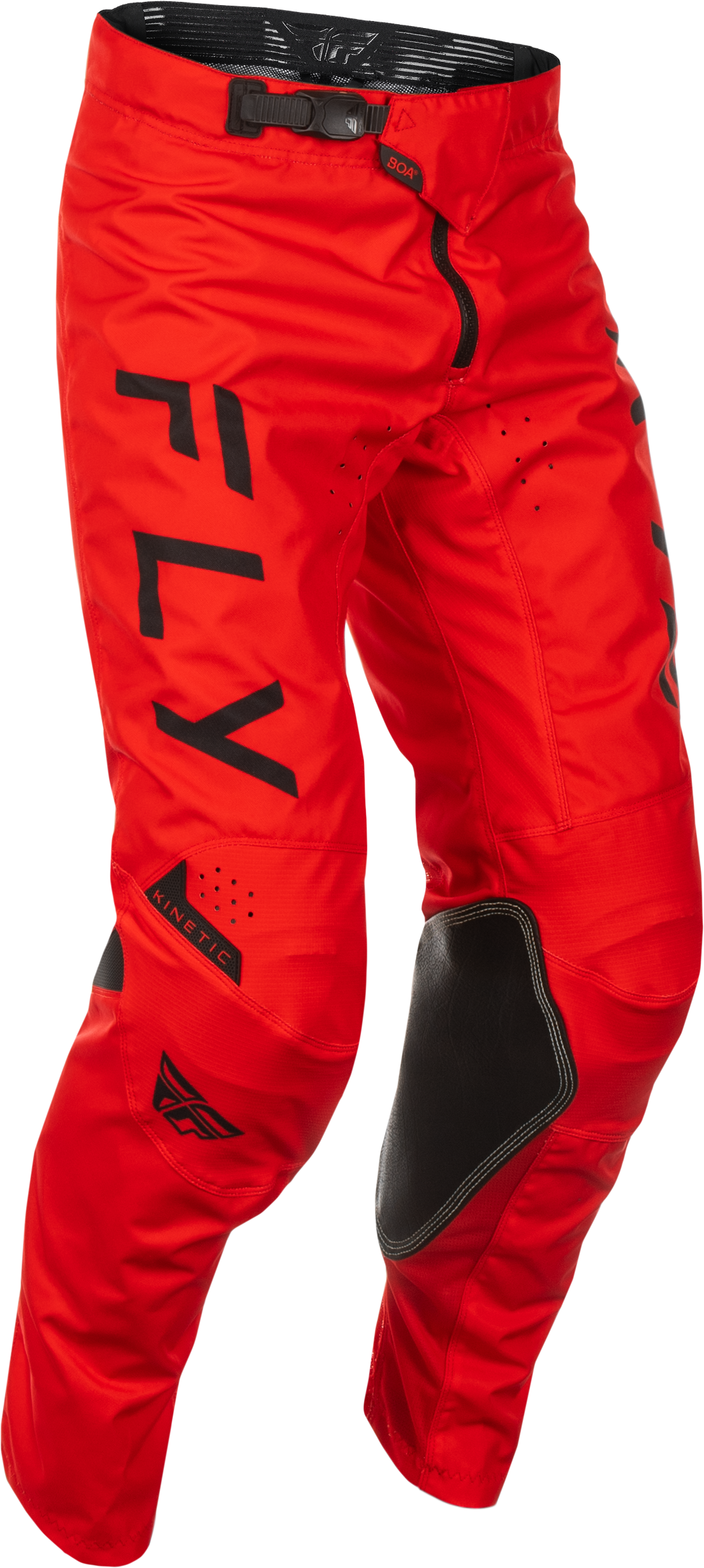 Fly Racing Kinetic Center Pants Red/Black Size 36 – Off-Road Motorcycle Riding Gear with Advanced Ventilation and Flexibility