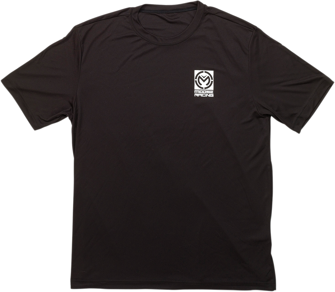MOOSE OFFROAD Distinction T-Shirt - Black - XL 3030-18547
