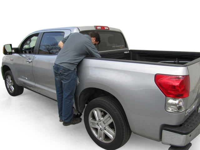 AMP Research BedStep2 Retractable Side Step for Toyota Tundra CrewMax (2007-2021) by AMP Research Part #75405-01A