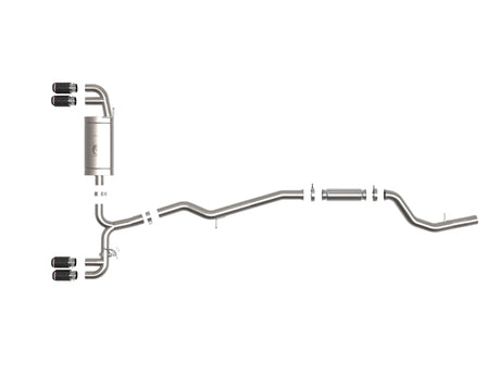 aFe MACH Force-XP 3 Inch to 2-1/2 Inch Stainless Steel Cat-Back Exhaust System for BMW Z4 M40i (G29) 2019-2025 with B58 Turbo Engine
