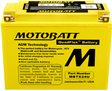 Motobatt MBTX24U Quadflex AGM Sealed Motorcycle Battery for Cruiser, Touring, and Sport Bikes