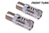 Diode Dynamics 1156 XP80 LED - Amber (Pair)