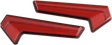 MOOSE OFFROAD Taillights - LED - RZR1000 - Red 100-3370-PU