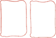 COMETIC Outer Rocker Box Gasket C9196F5 for Harley-Davidson Sportster 2007-2022