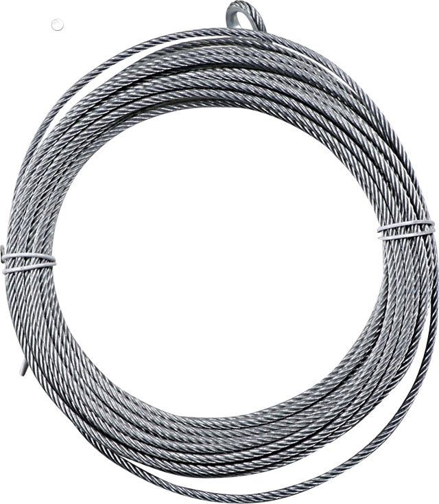 MOOSE OFFROAD Aggro Winch Wire Rope - 3/16" 105796