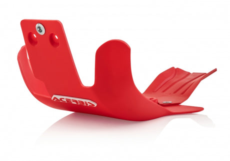 Acerbis 2780580004 Red Skid Plate for 2018-2019 Beta RR and Racing 250 Models - Powersports Protection