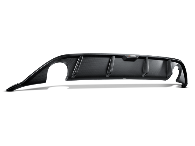 Akrapovic Rear Carbon Fiber Diffuser for Volkswagen Golf GTI (2013-2016) - Matte Finish