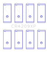 King Engine Bearings Toyota 3SGTE (Size 0.25mm) Performance Rod Bearing Set