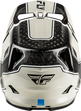 Fly Racing Werx R Flow Carbon Helmet Black Carbon/Grey for Youth on Off-Road and Motocross Vehicles