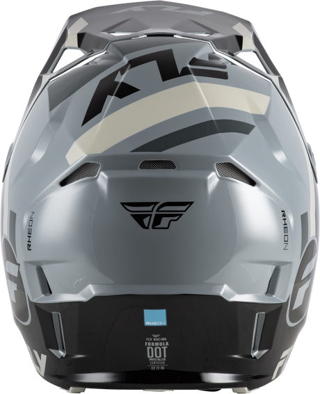 Fly Racing Formula CP Seal Helmet Black/Grey/Light Grey - Extra Small for Off-Road and Mountain Biking
