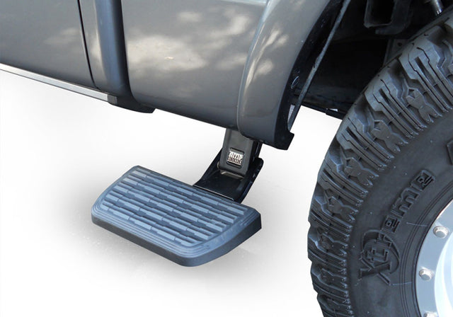 AMP Research BedStep2 Retractable Side Step for 2022-2023 Toyota Tundra with 6.5' and 8' Bed - Black