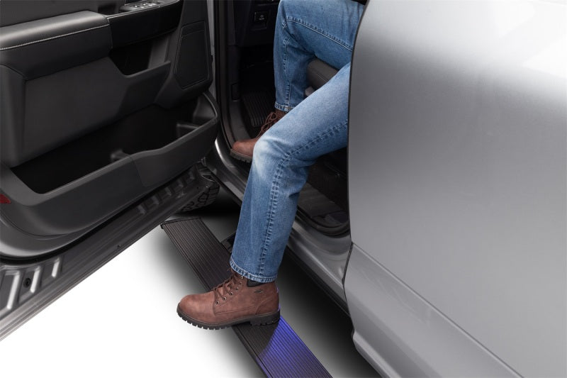 AMP Research PowerStep Automatic Running Board for Hummer H2 (2003-2009) - Black