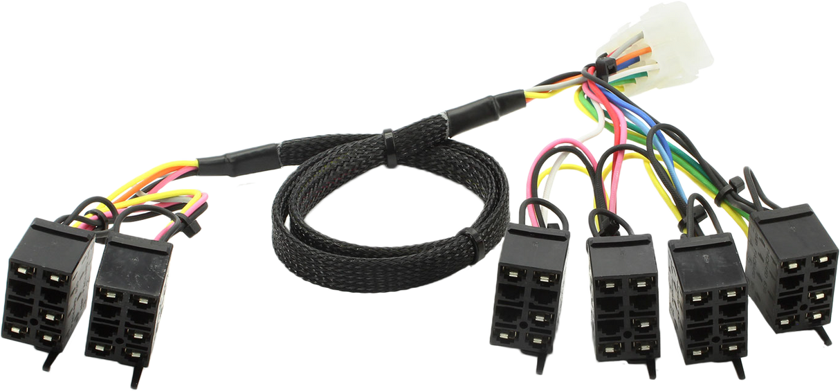 XTC Power Products Plug N Play Power Control with 6 Switches for Trucks and SUVs (Part Number: PCS-64-HT)