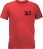 Fly Racing Youth Punk Tee in Red – Comfortable Fit for Motocross and Off-Road Vehicles