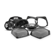 Rockford Fosgate TMS69BL9813 Saddlebag Audio Retrofit Kit for Harley-Davidson 1998-2013+ with Rear Speaker Integration