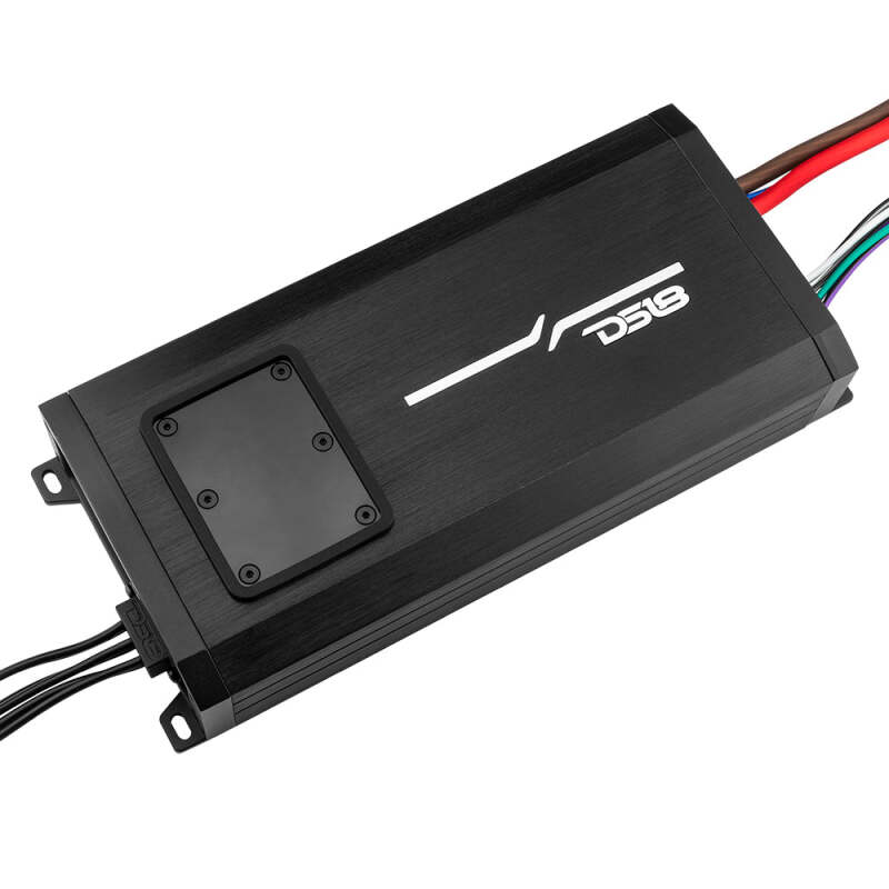 DS18 NXL-X600.4D 4-Channel Class-D Amplifier - Full-Range 4 x 150 Watts RMS at 4 Ohm for Powersports Vehicles