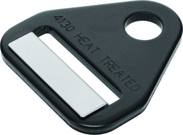 DragonFire Racing 521104 Bolt-In Harness Mounting Tabs for Powersports Vehicles - 2 Inch Width