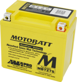 Motobatt MBTZ7S Quadflex AGM Sealed Motorcycle Battery for Honda, Yamaha, Kawasaki, Suzuki, and More
