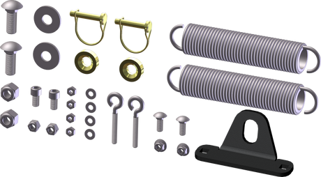 KFI ATV Plow Tube Hardware Kit
