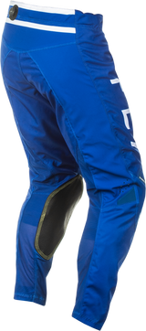 Fly Racing Kinetic Center Pants Navy/White Size 32 – Motorcycle Riding Gear with Ventilated Design and Adjustable Fit