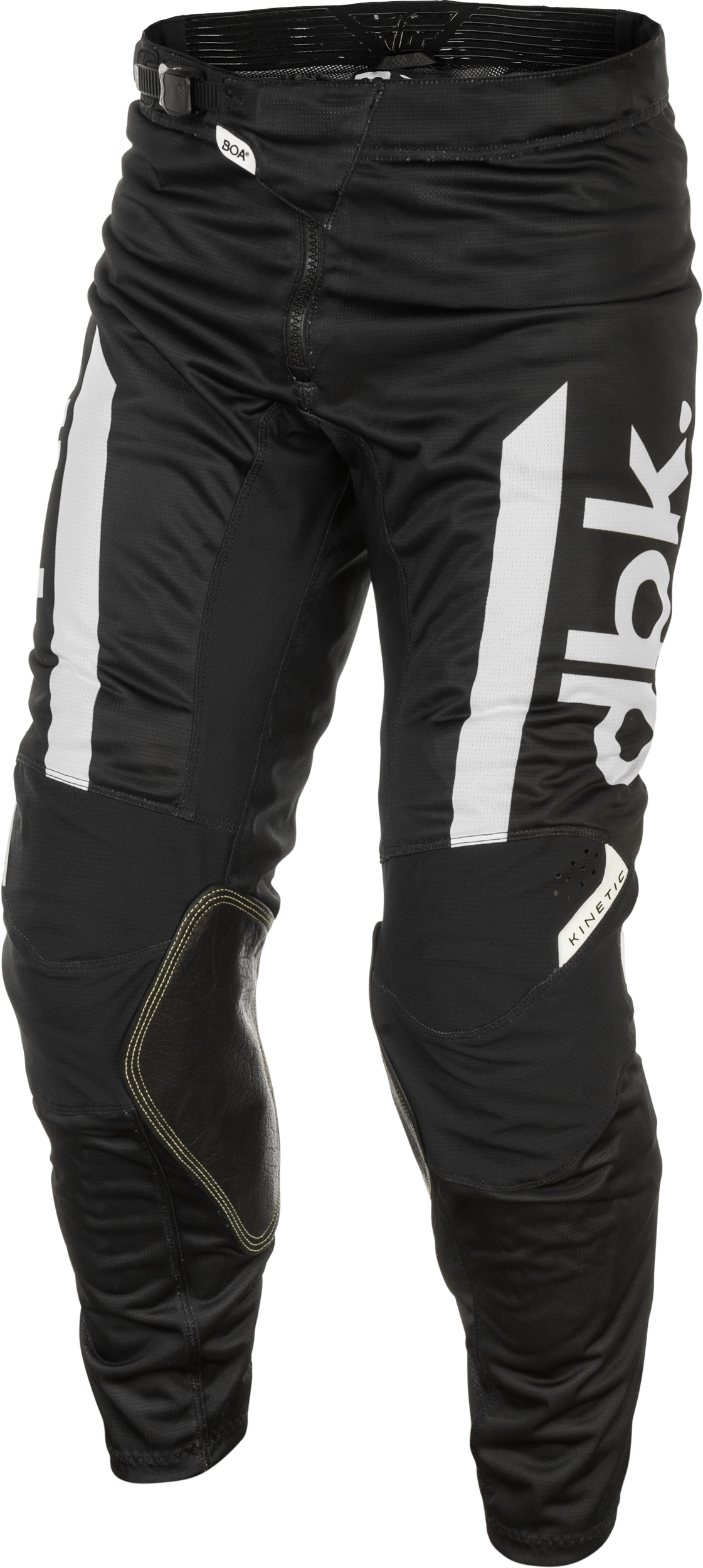 Fly Racing Kinetic Mesh Dbk Pants Black/White Size 30 – Versatile Off-Road Motorcycle Riding Gear for ATV, Dirt Bike, and Motocross