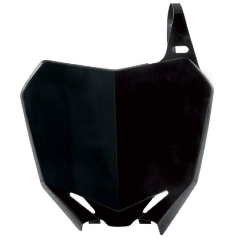 Acerbis 2113630001 Front Number Plate for Suzuki RMZ250 (2010-2018) and RMZ450 (2008-2017) - Black