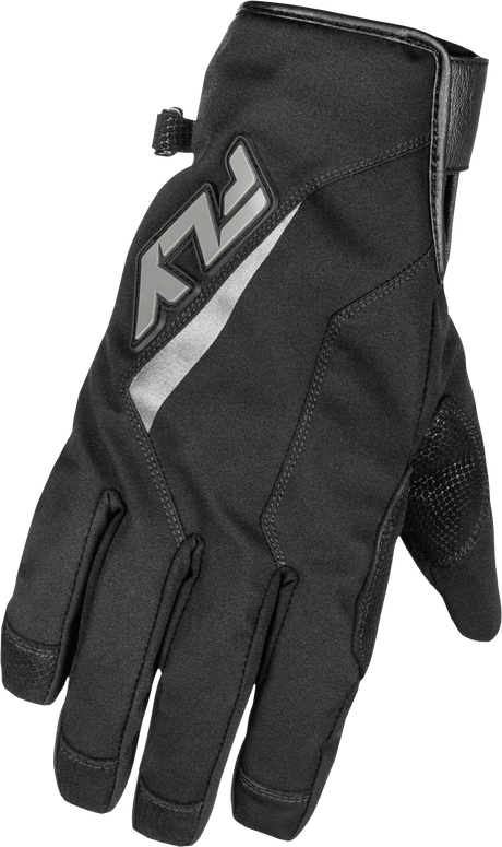 Fly Racing Title Long Gloves Black XS with Weatherproof and Heated Features for Motorcycle and ATV Riders