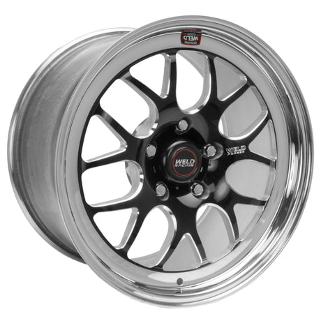 Weld S77 17x10 Inch Black High Pad Wheel with 5x120mm Bolt Pattern – Part #77HB7100N72A