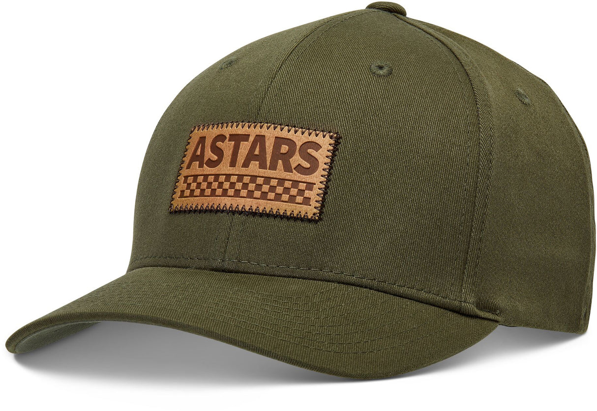 Alpinestars Hardy Hat Military Small/Medium - Structured Curved Bill Cap with Stretch Twill