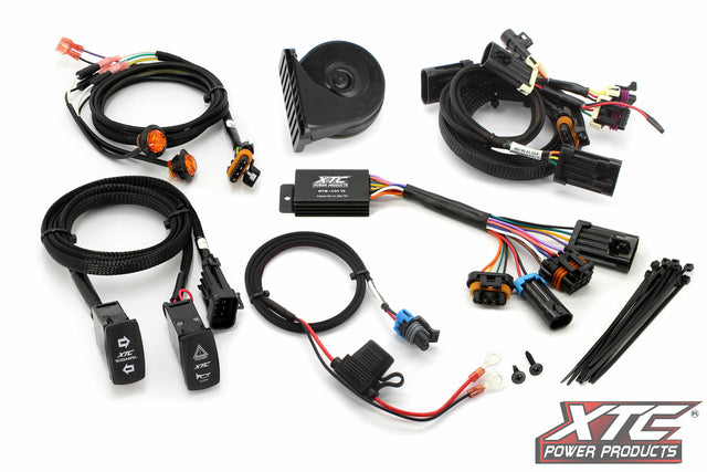 XTC Power Products ATS-CAN-COM Self Canceling Turn Signal Kit with Horn for 2022 Lynx Commander and Can-Am Commander Models