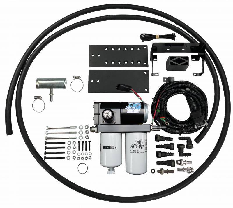 AirDog PureFlow AirDog II-5G Fuel Air Separation System for 1998-2004 Dodge 24V 5.9L Cummins Engines (Without Pump) - Model DF-100-5G