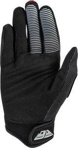 Fly Racing Youth F 16 Gloves Black/Red/Purple for Off-Road and Motocross