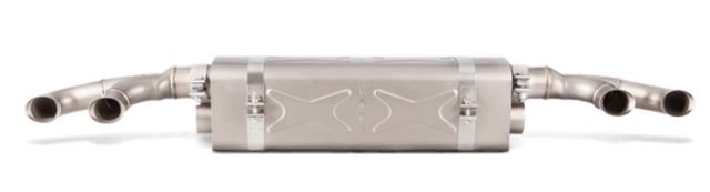 Akrapovic Slip-On Line Titanium Exhaust for 2016-2017 Porsche 911 Turbo and Turbo S (991.2)