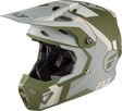 Fly Racing Formula CP Seal Helmet Matte Stone/Khaki/Olive for Motorcycle and ATV Riders