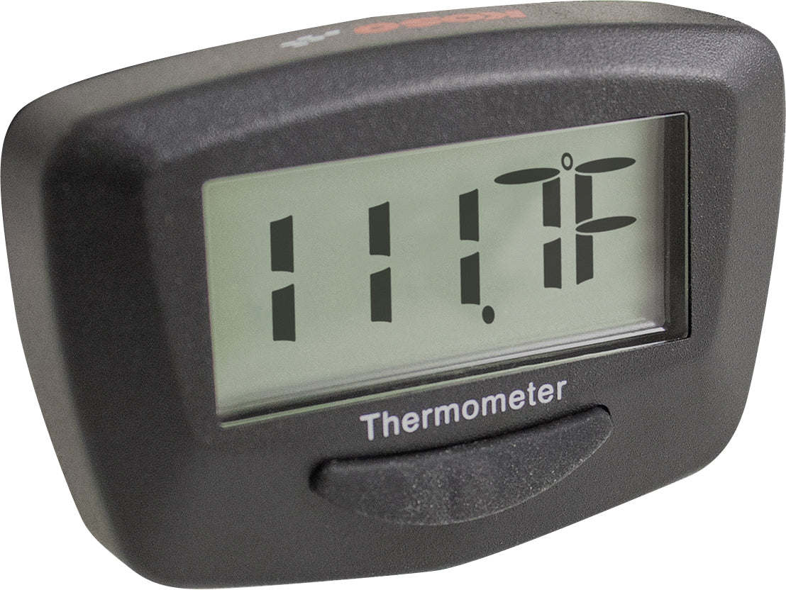 KOSO Proton Temperature Meter - Universal Water and Oil Temperature Gauge for Power Sport Vehicles