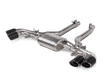 Akrapovic Slip-On Line Exhaust for 2020-2023 BMW X5M (F95) / X6M (F96) Titanium with Carbon Fiber Tips