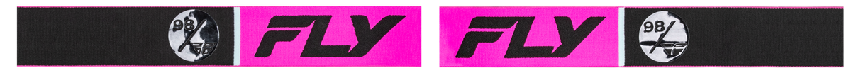 Fly Racing Zone Pro Goggle Pink/Black with Iridescent Red Mirror Lens for Motocross and Off-Road Vehicles