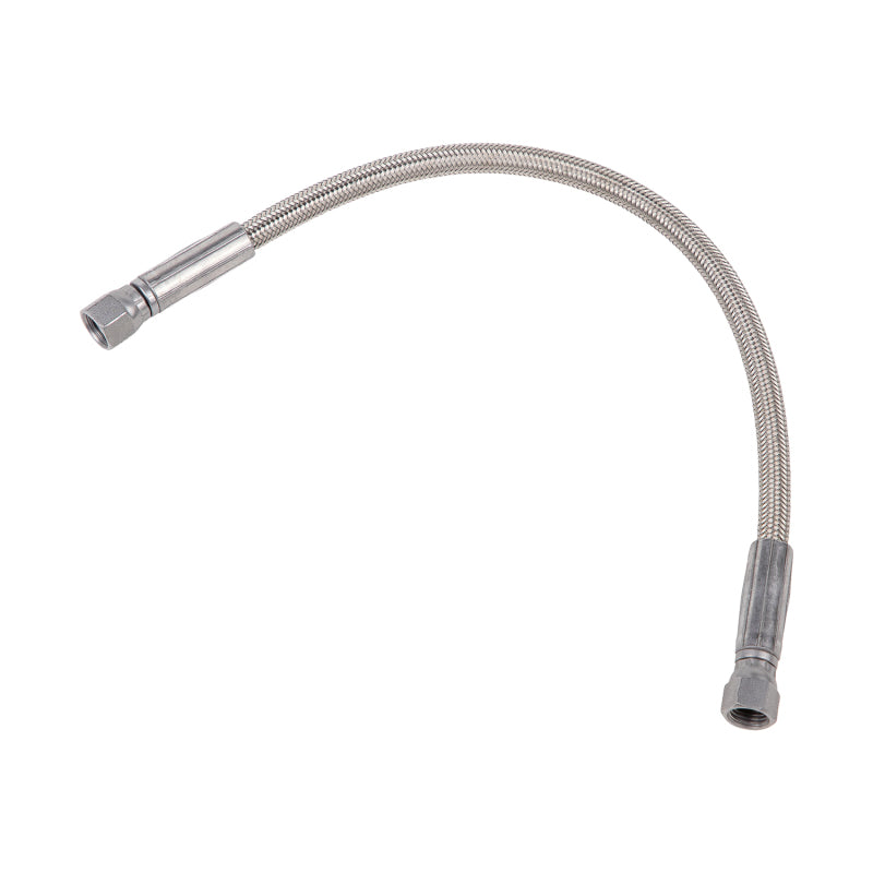 ARB Reinforced Stainless Steel Braided PTFE Hose — 1/4 Inch, 0.3 Meter Length, JIC-04 Female Fittings
