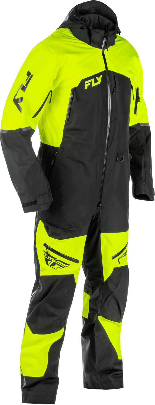 Fly Racing Incline Monosuit Hi Vis/Black XT Motorcycle Suit for Off-Road and Adventure Riding