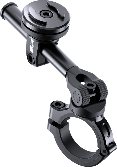 SP CONNECT Moto Mount 3D for 1.5-inch Handlebars – Universal Motorcycle Phone Mount with 360° Adjustment and Vibration Reduction